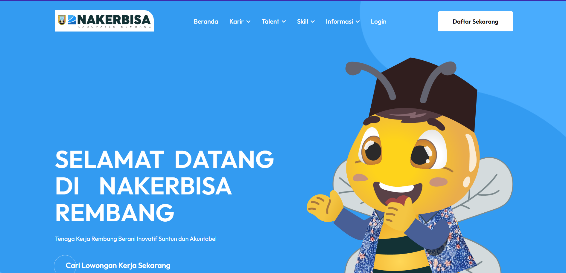 Aplikasi Web Bursa Kerja Online Kabupaten Rembang